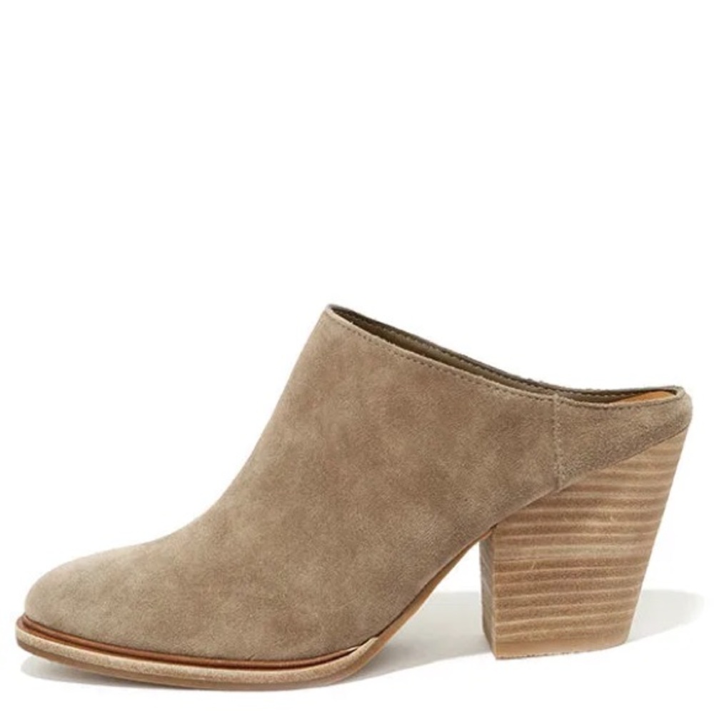 Steve Madden Miilo Suede Taupe Mules